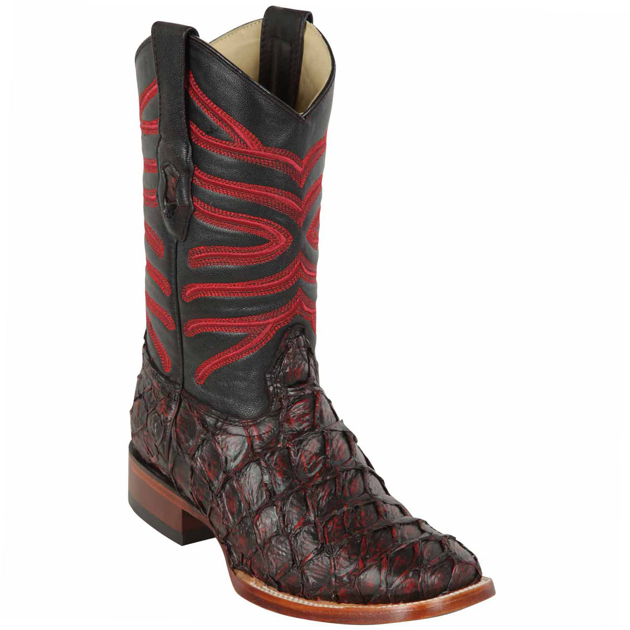  Black Cherry Pirarucu Boots