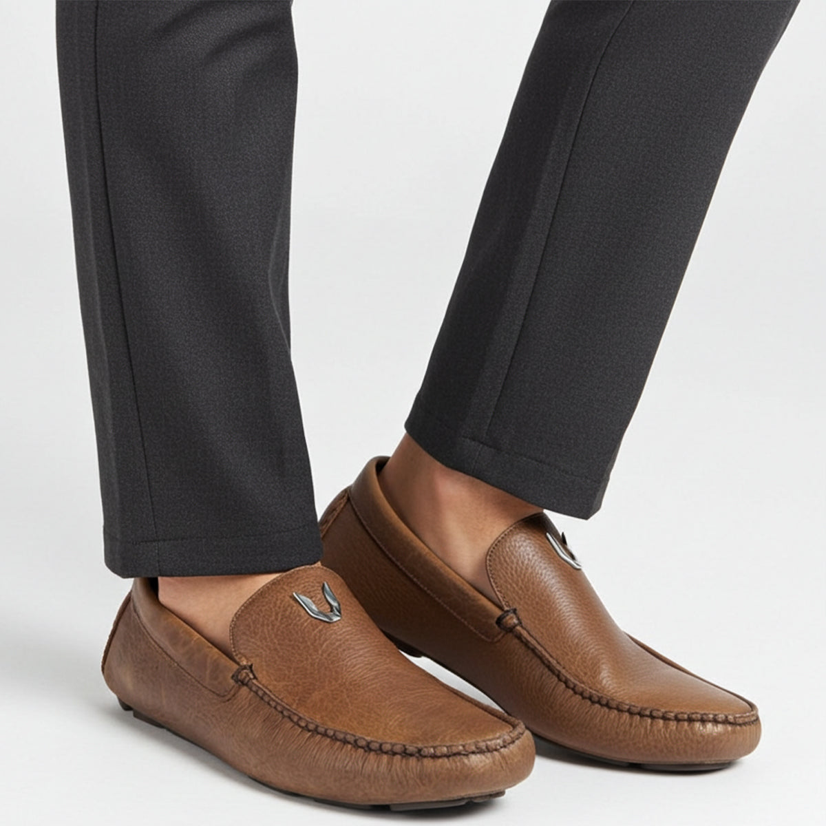  Honey Brown Moccasins