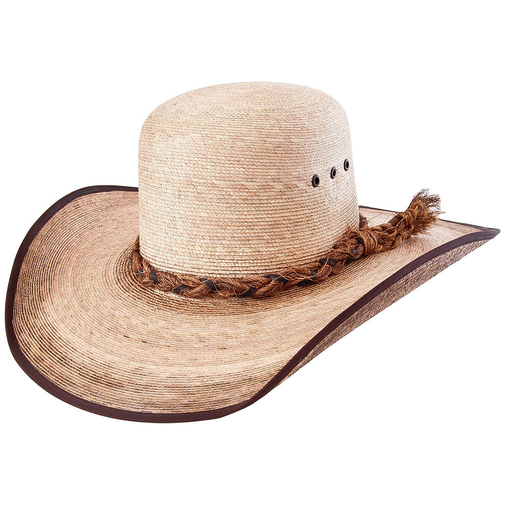  Palm Leaf Open Crown Cowboy Hat