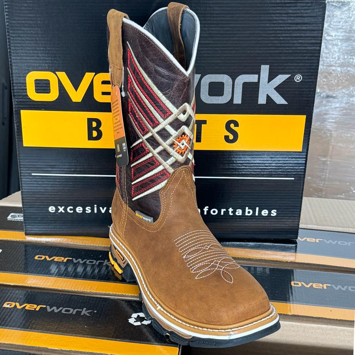  Square Toe Work Boots
