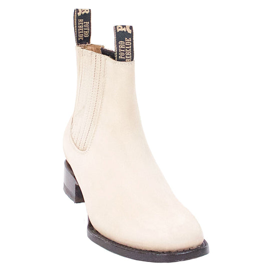  Hueso Charro Square Toe Boots