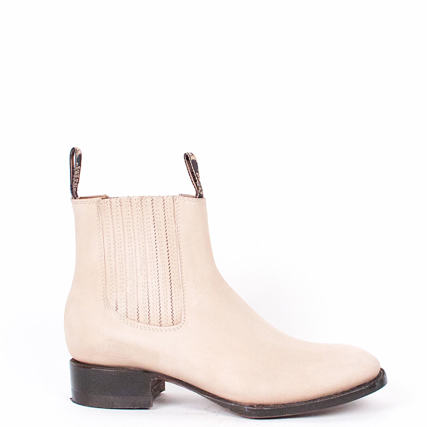  Hueso Charro Square Toe Boots