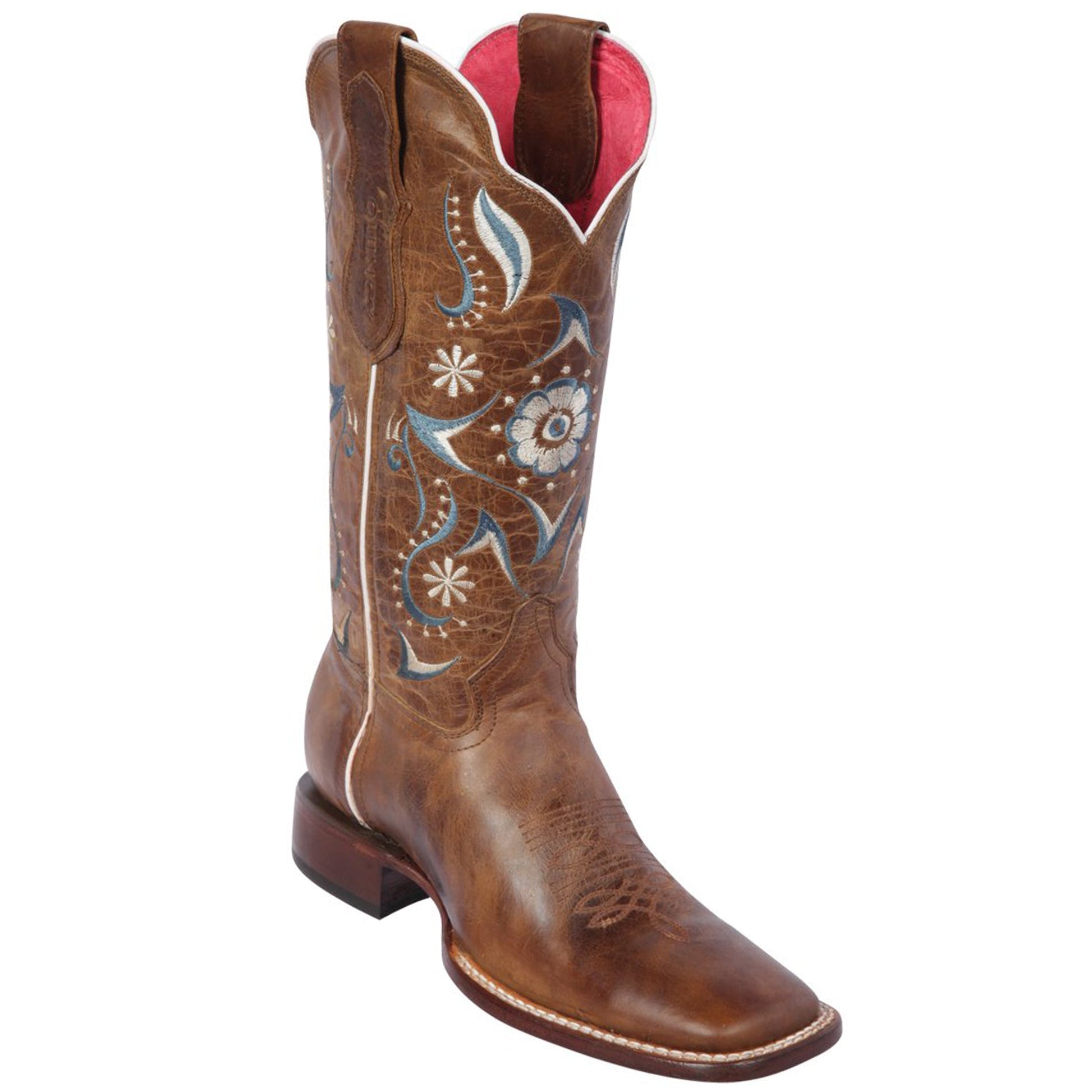  Flower Volcano Honey Cowgirl Boots