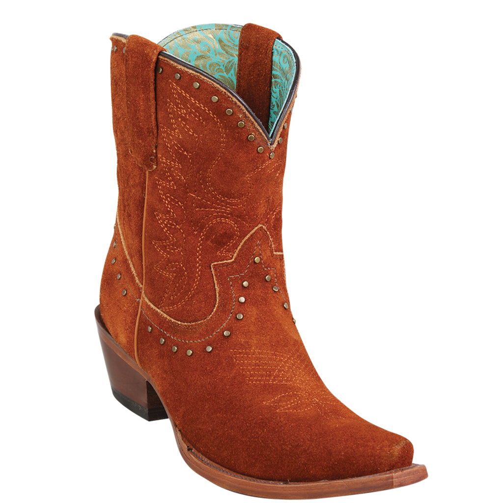 Ladies Snip Toe Ankle Boots