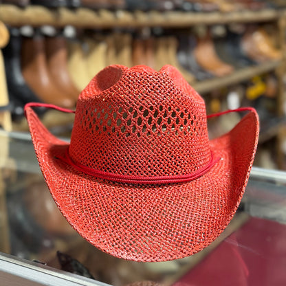  Red Cowgirl Hat