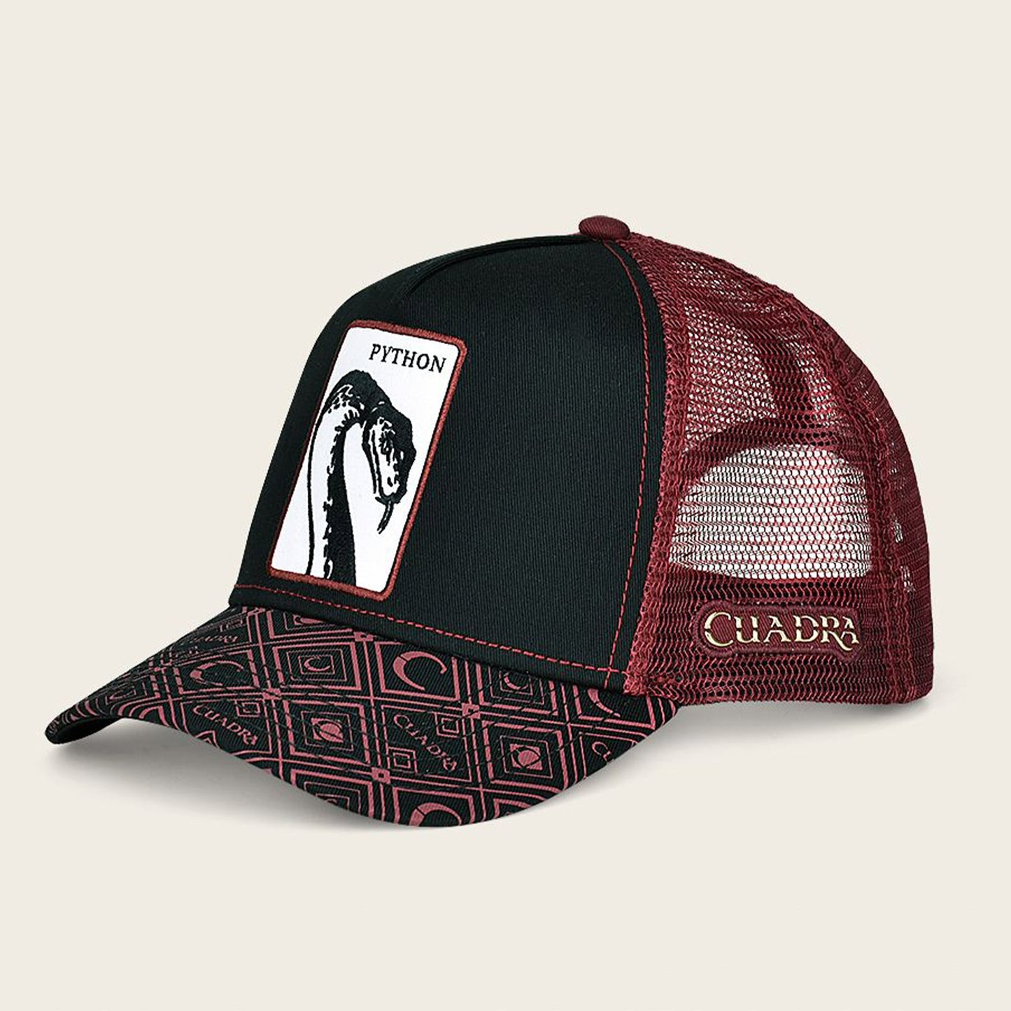  Red Python Snapback