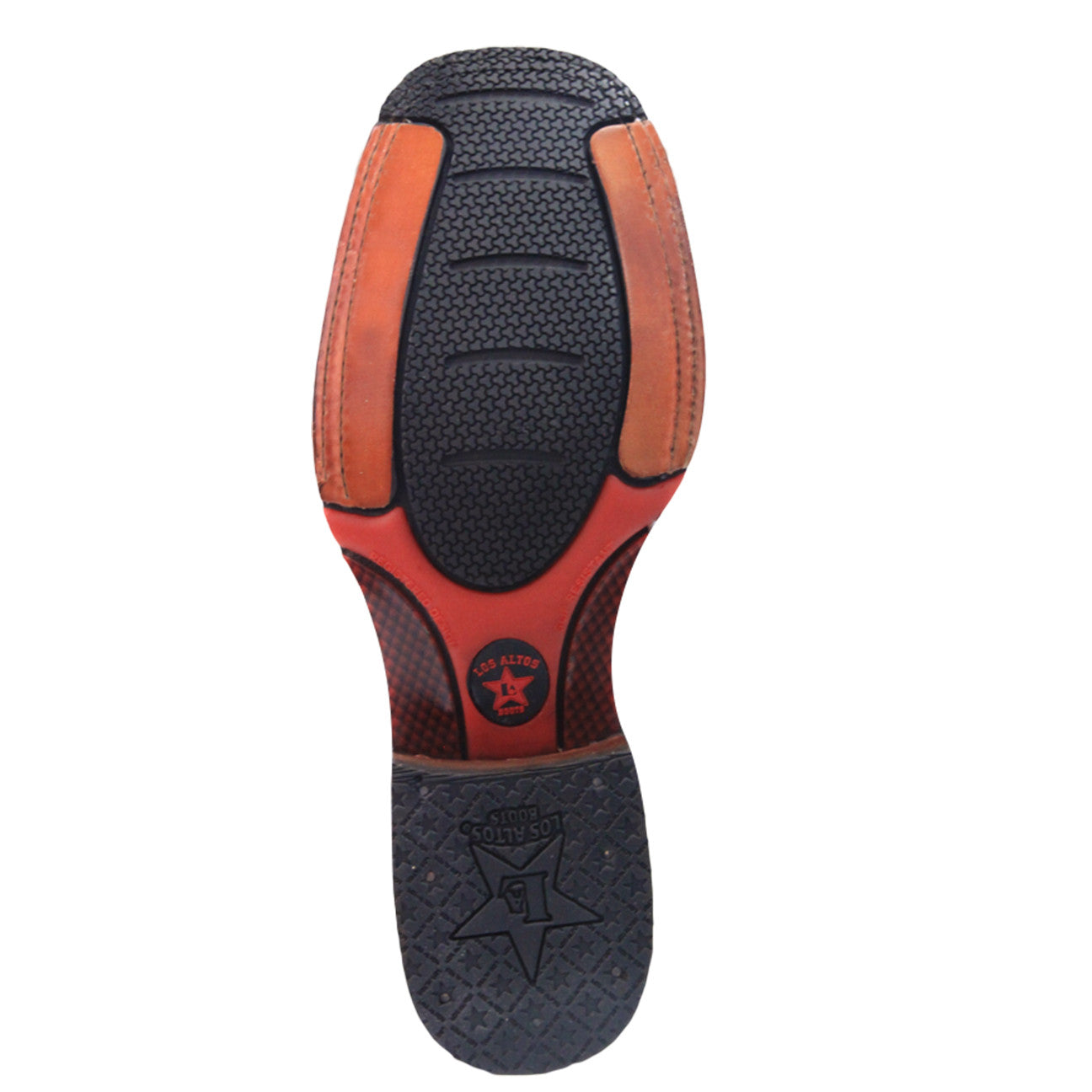  Ostrich Leg Square Toe Cowboy Boots