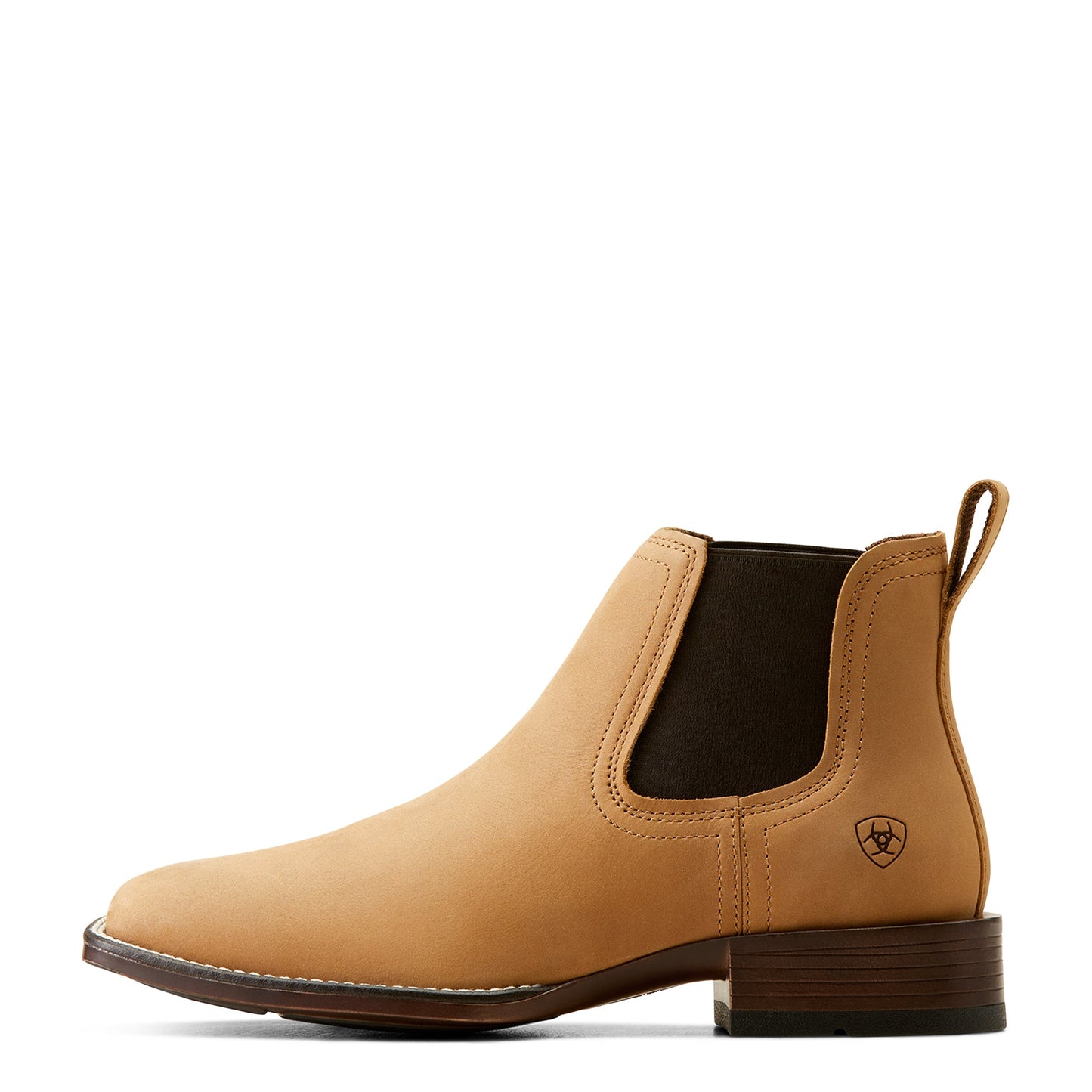 Ariat Booker Ultra Almond Brown Square Toe Western Boot