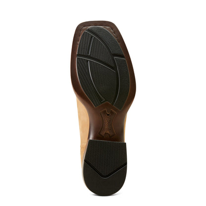 Ariat Booker Ultra Almond Brown Square Toe Western Boot