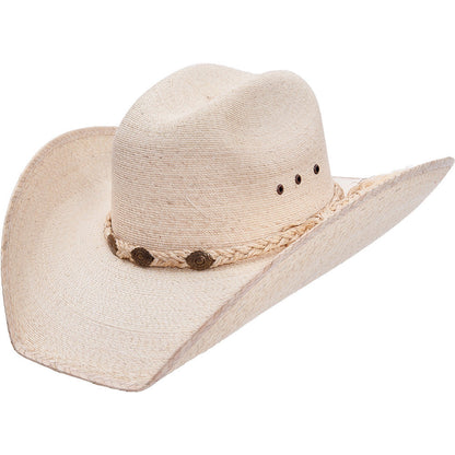  Traditional Palm Western Hat By Stone Hats