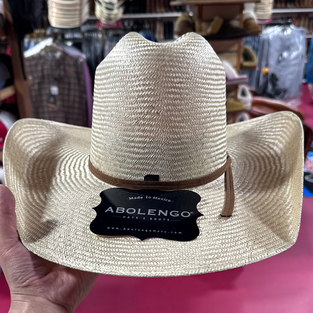  Sisal Minnick Crown Cowboy Hat
