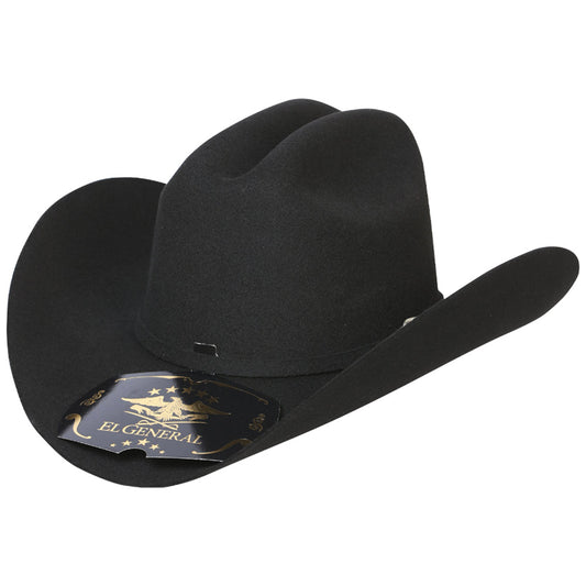  Julion Black Cowboy Felt Hat