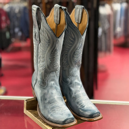  Vintage Blue Cowgirl Boots