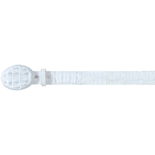  White Crocodile Belt