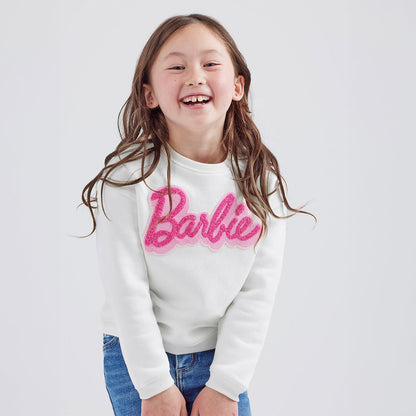  Wrangler X Barbie™ Girls Logo Sweatshirt