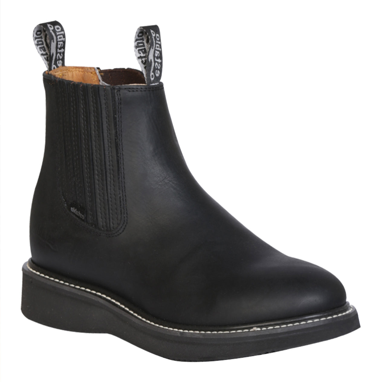  Short Pull On Work Boots