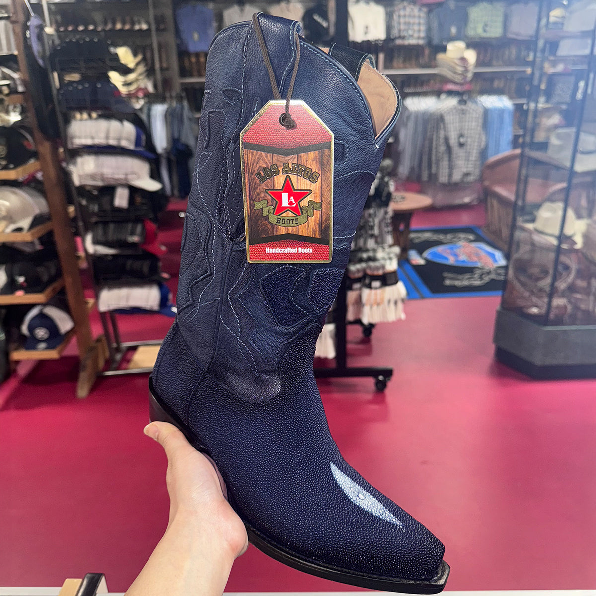  Blue Stingray Boots