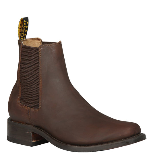  Men's Square Toe Ankle Boots