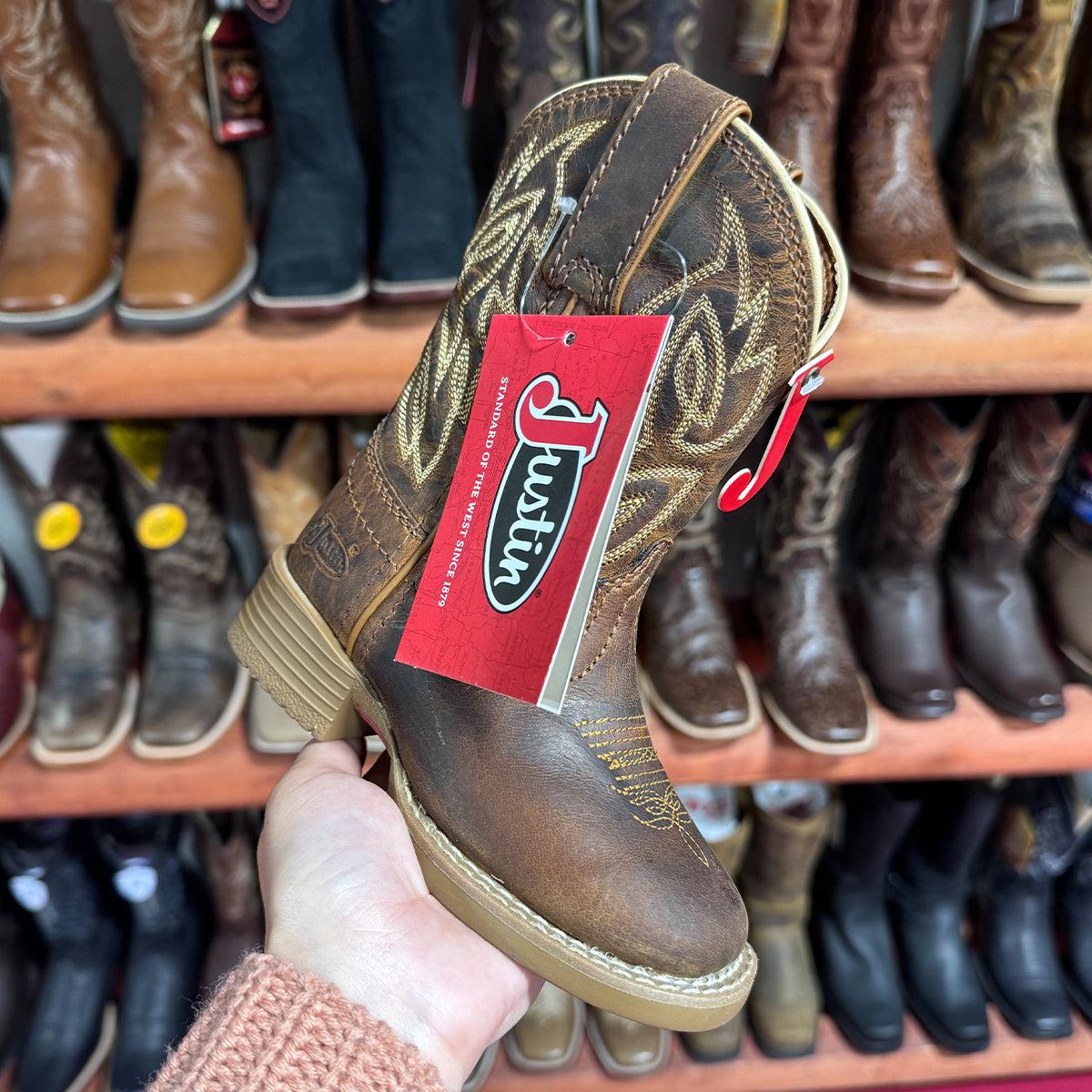 Justin Boots Kids Cowboy Boots Canter Junior