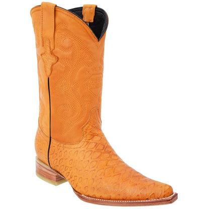  Printed Anteater Cowboy Boots 3x Pointed Toe