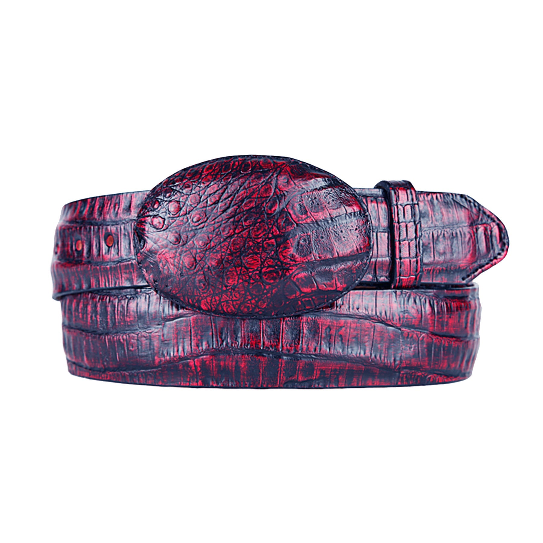  Black Cherry Caiman Belt