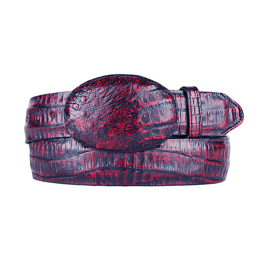  Black Cherry Caiman Belt