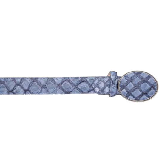  Blue Jean Pirarucu Belt