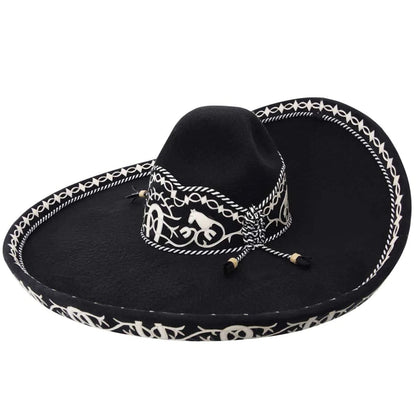 Handmade Sombreros Charros Galoneado