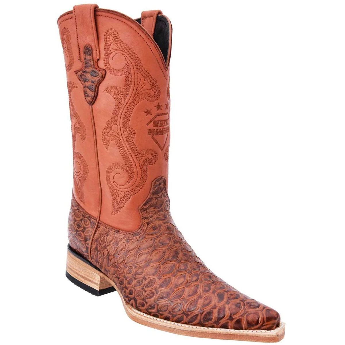  Printed Anteater Cowboy Boots 3x Pointed Toe