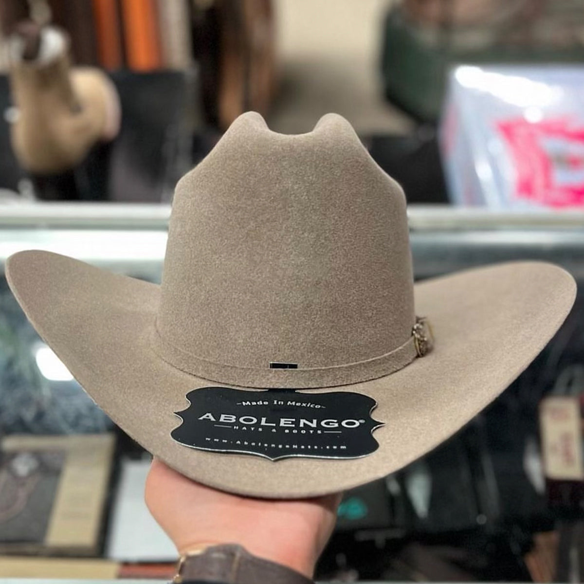  Rancheron 1,000x Natural Cowboy Felt Hat
