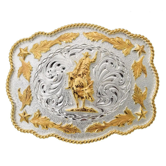 Handmade Cowboy Bull Riding Buckle
