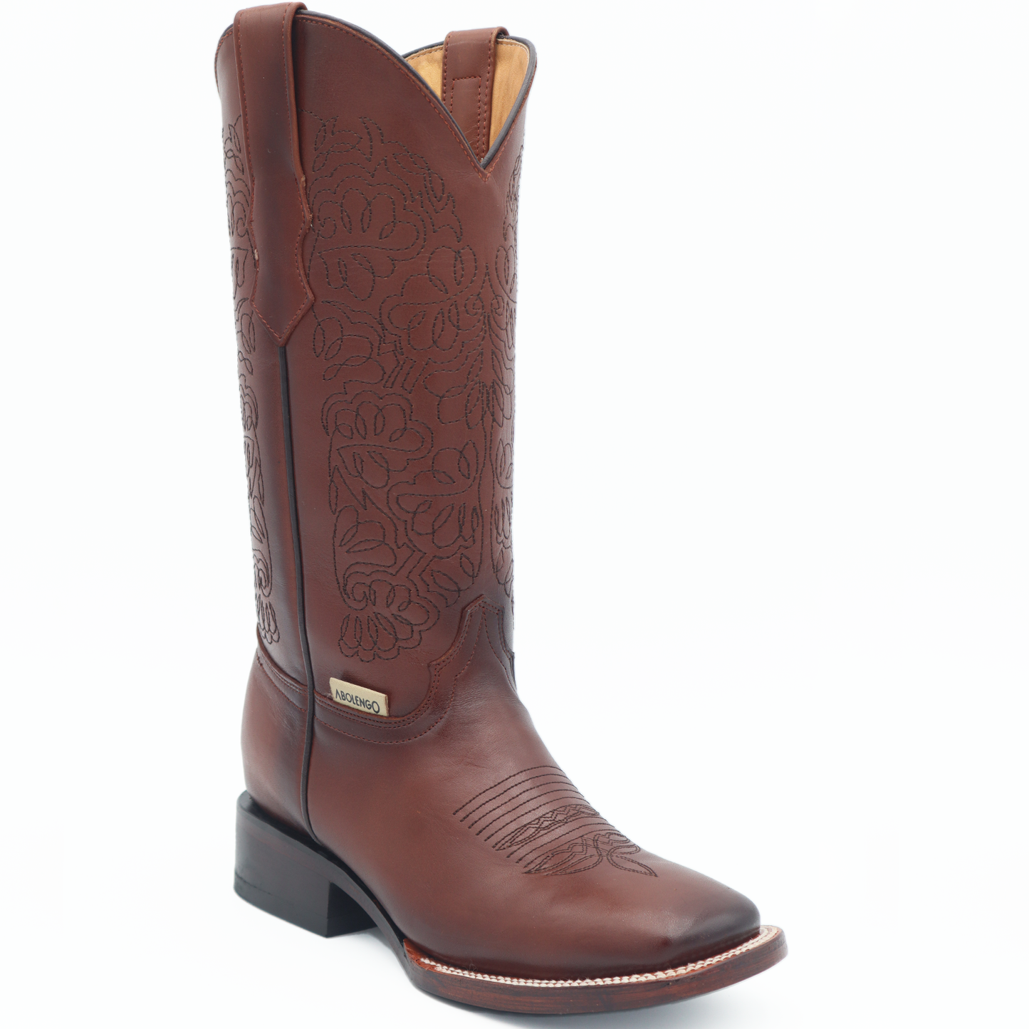  Danna Burgundy Cowgirl Boots