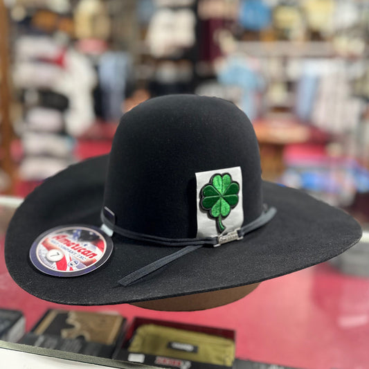 Handmade Four Leaf Clover Cowboy Hat Patch