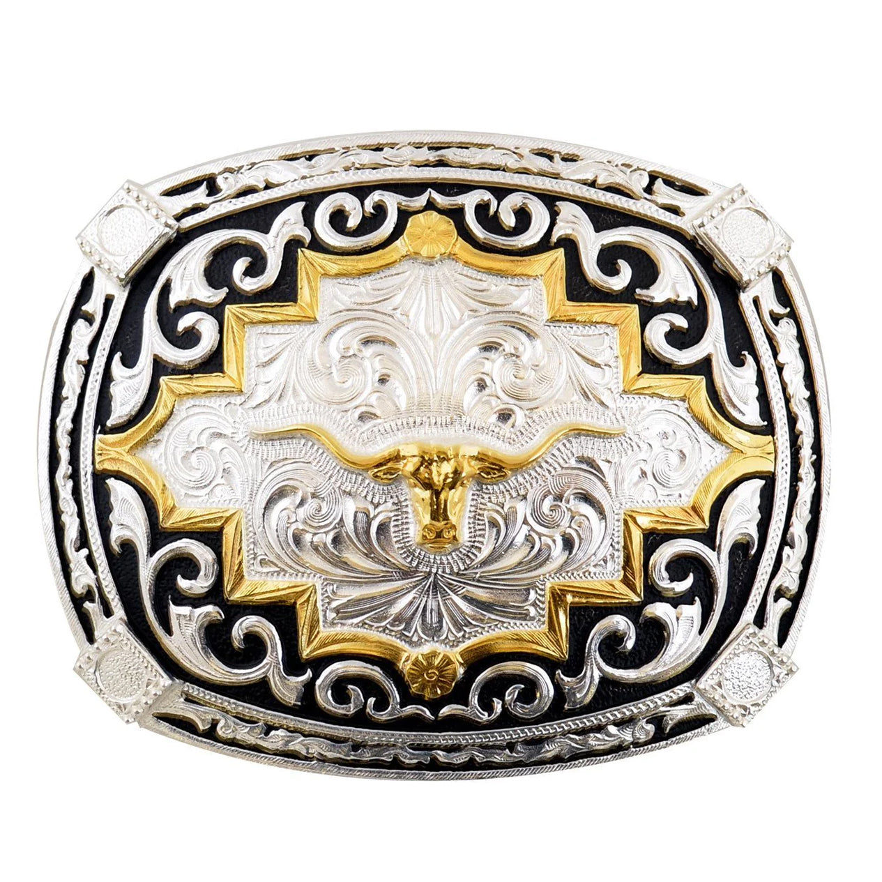 Handmade Longhorn Belt Buckle