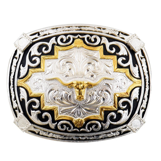 Handmade Longhorn Belt Buckle