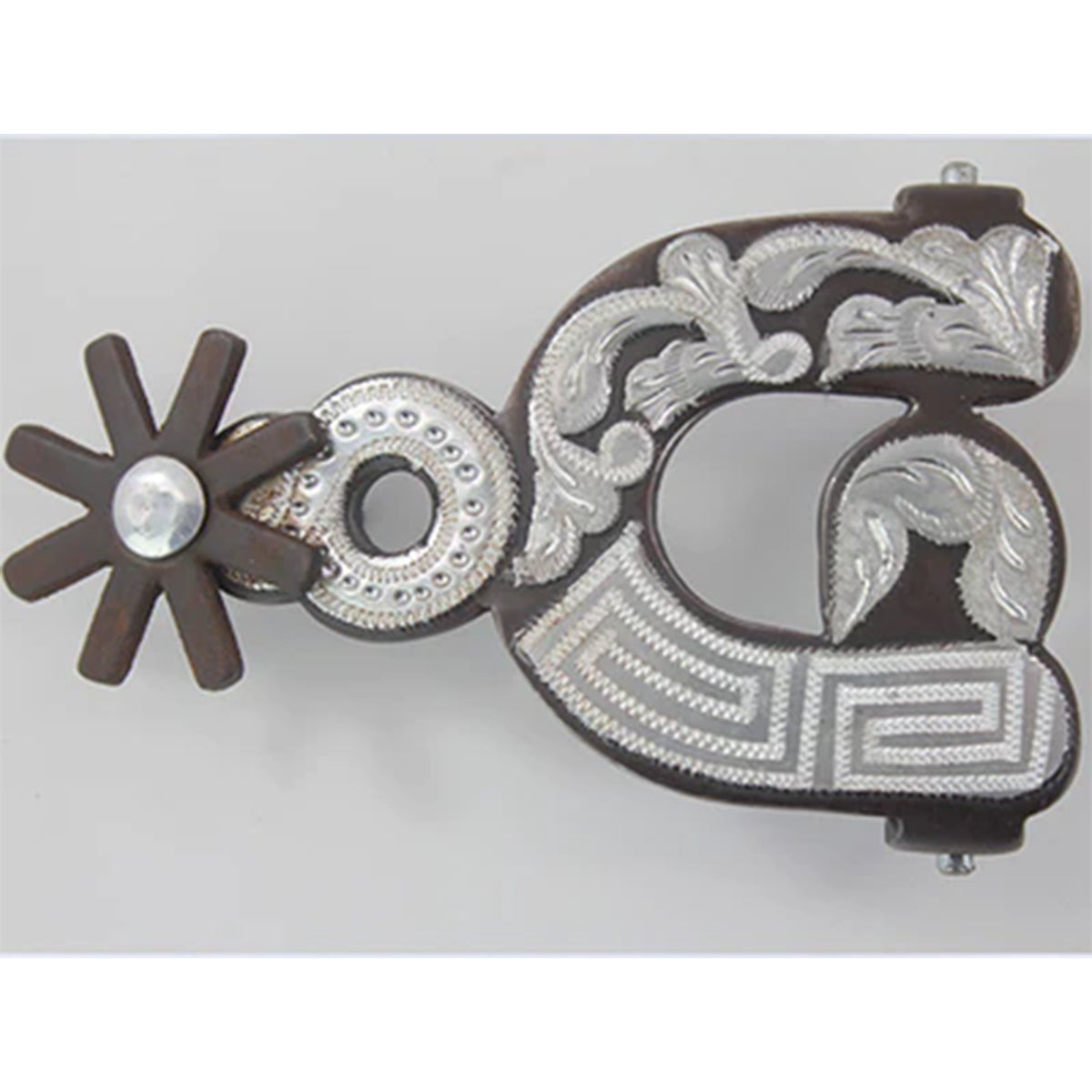 Handmade Spinning Spur Belt Buckle