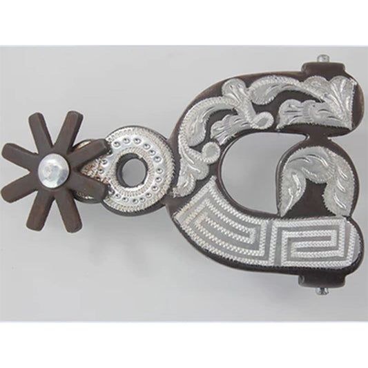 Handmade Spinning Spur Belt Buckle
