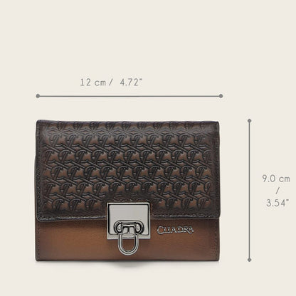  Ladies Chocolate Laser Wallet