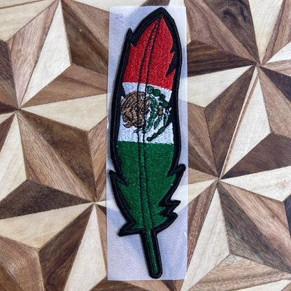Handmade Feather Cowboy Hat Patches