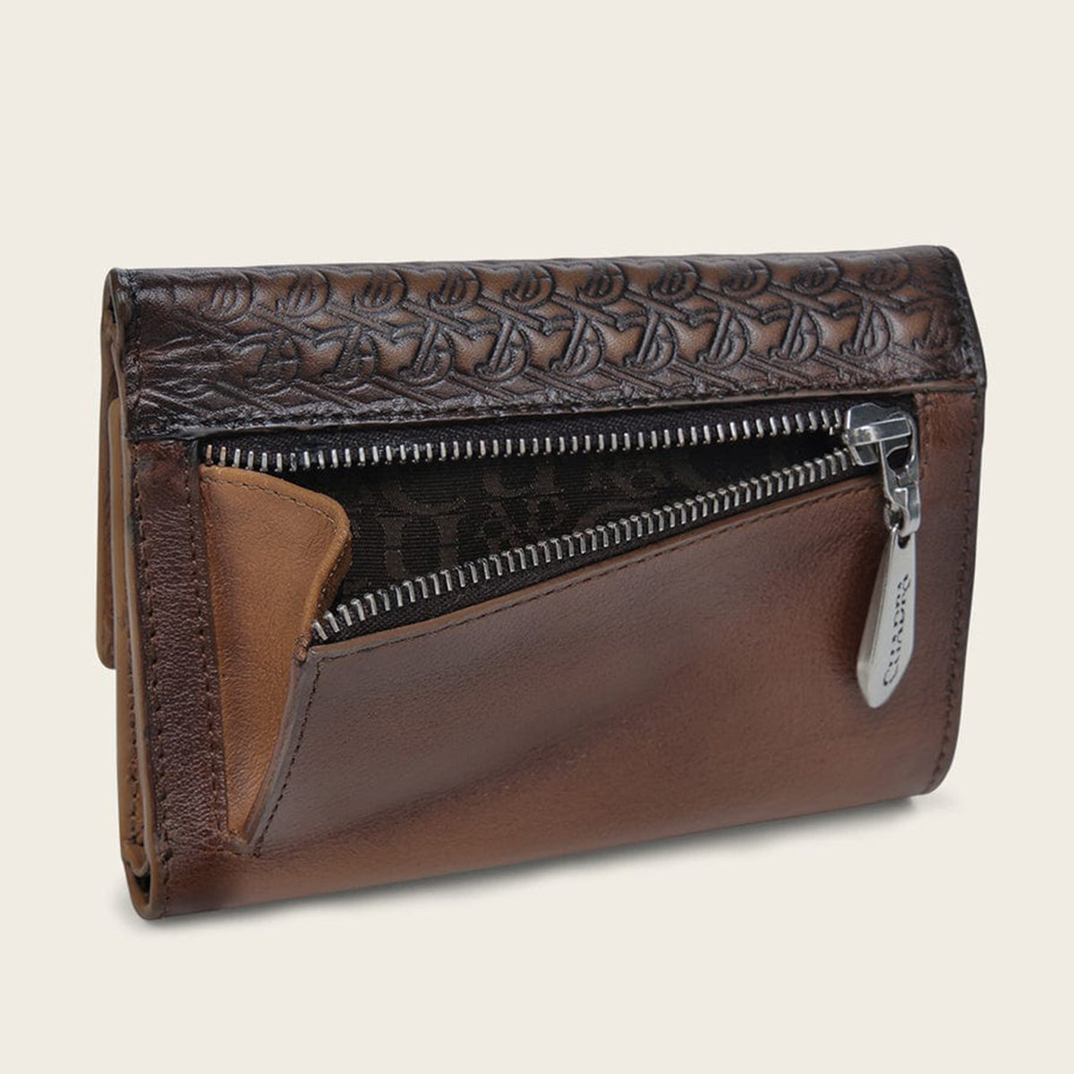  Ladies Chocolate Laser Wallet