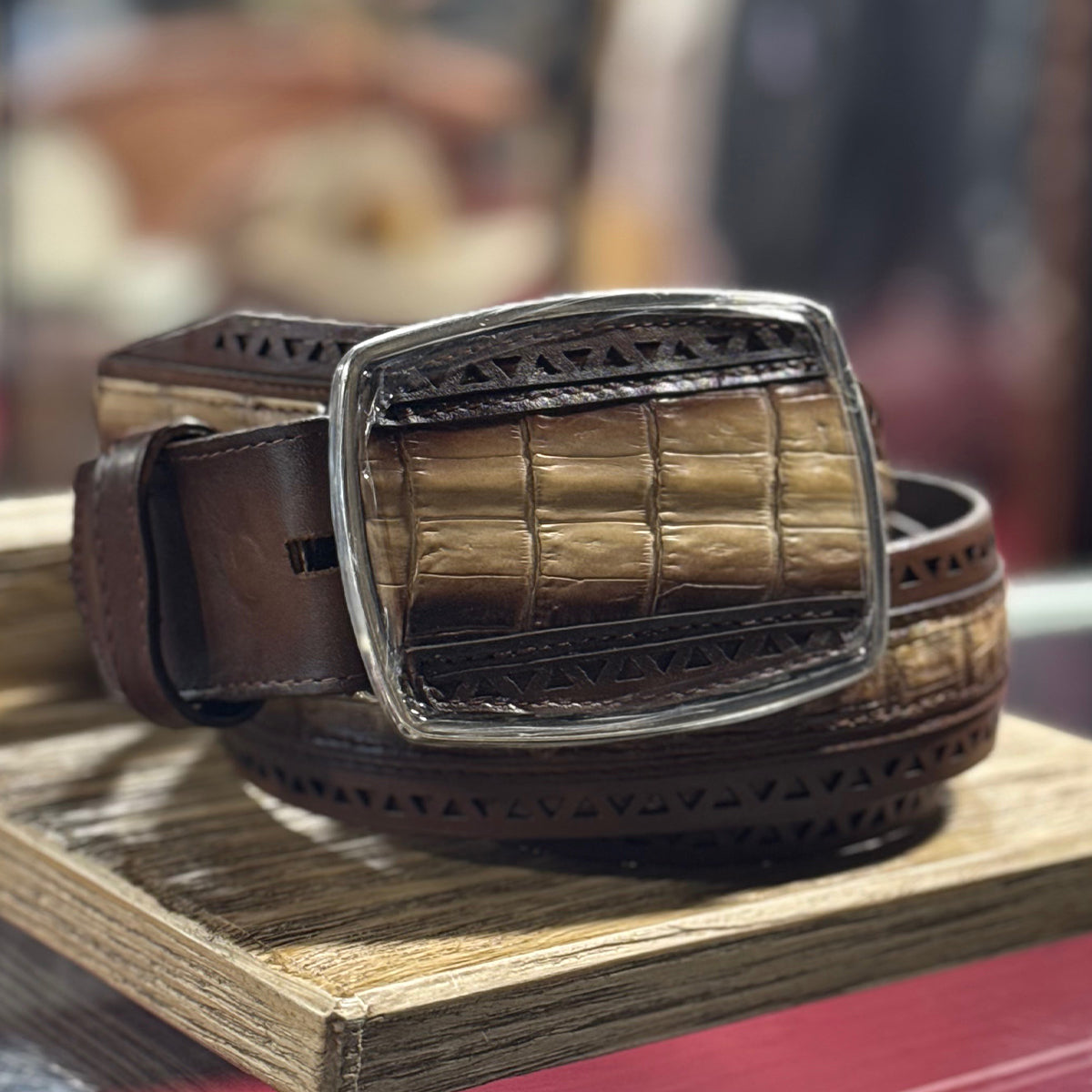  Casual Oryx Caiman Belt