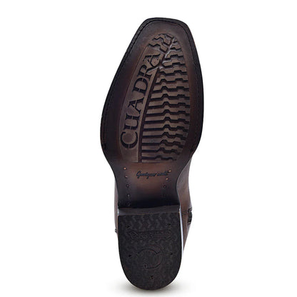  Honey Ostrich Zipper Boot