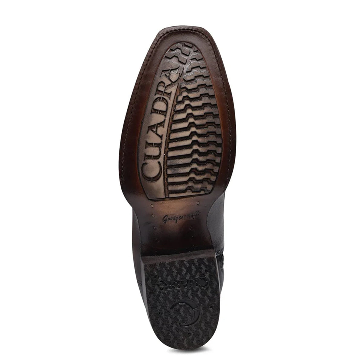 Brown Ostrich Zipper Boot
