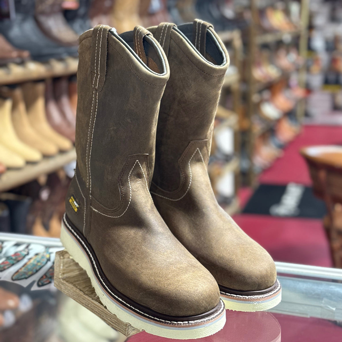  Pull On Work Boots