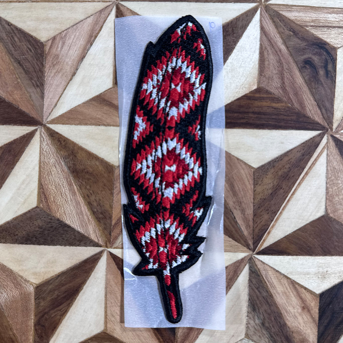 Handmade Feather Cowboy Hat Patches