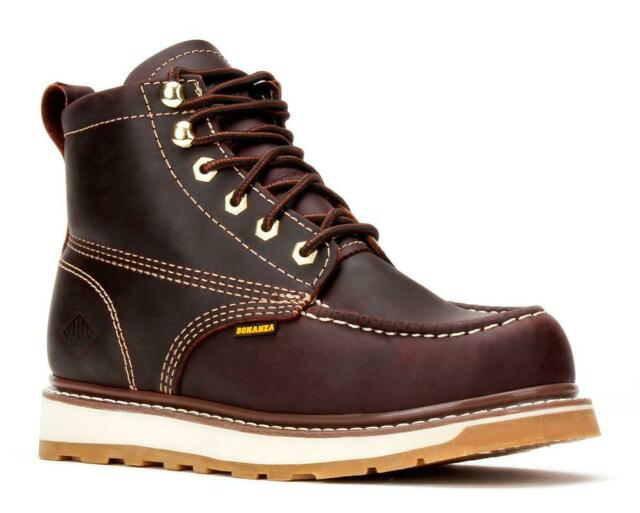  Frontier Dual 6" Steel Toe Moc Toe Work Boot