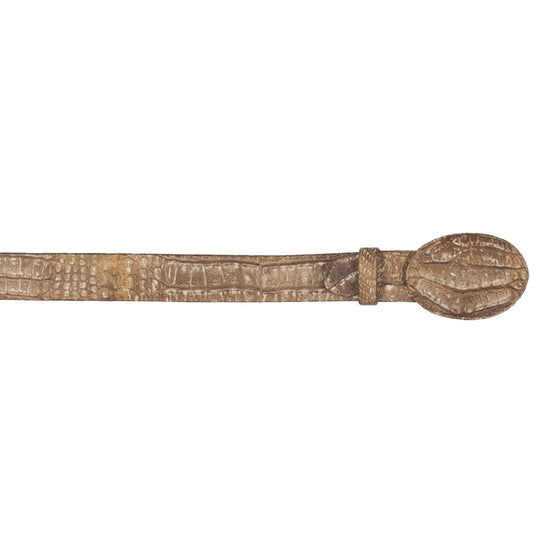  Sahara Stone Caiman Belt