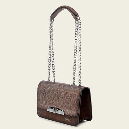  Carunga Python Snakeskin Handbag