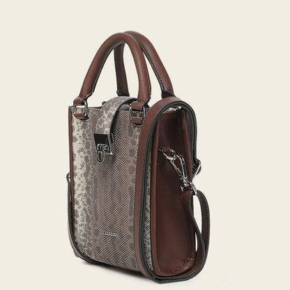  Grey Carunga Snake Handbag