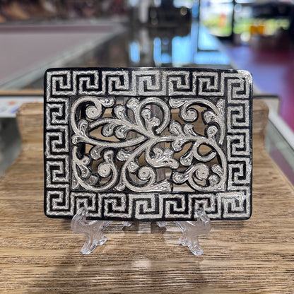 Handmade Silver Belt Buckle